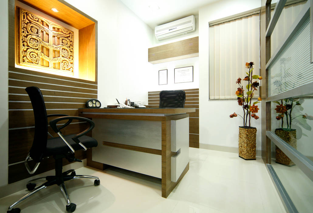 Office Interiors, Artek-Architects & Interior Designers Artek-Architects & Interior Designers Commercial spaces Gỗ Wood effect Khu Thương mại