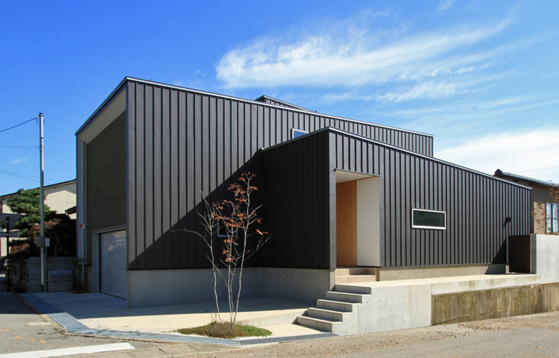 向陽台の家, 福田康紀建築計画 福田康紀建築計画 Scandinavian style houses