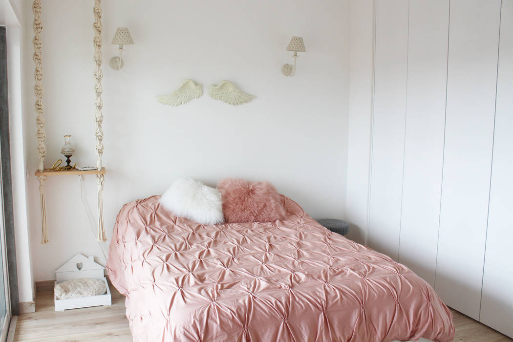 Um apartamento de Princesa, alma portuguesa alma portuguesa Dormitorios de estilo rústico