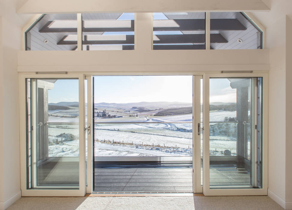 Coldwells, Alford, Aberdeenshire, Roundhouse Architecture Ltd Roundhouse Architecture Ltd Modern style bedroom