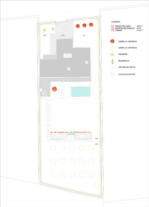 Implantação FL Arquitecto Casas minimalistas