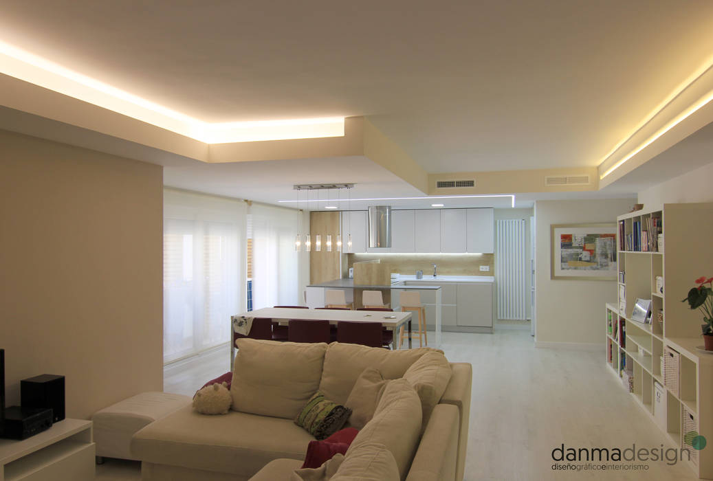 Vivienda Nórdica - Pureza y Simplicidad, Danma Design Danma Design Scandinavian style bedroom Engineered Wood Transparent