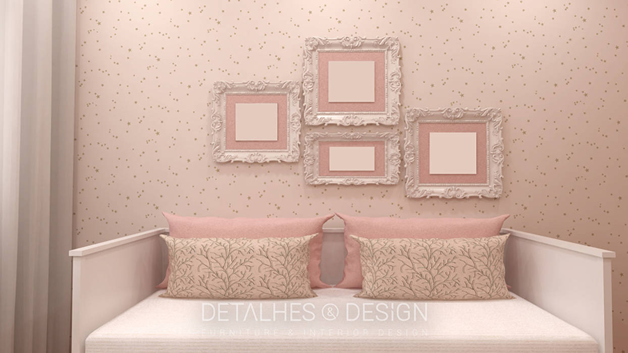 Projeto design de interiores - quarto de bebé, detalhes & design | homify