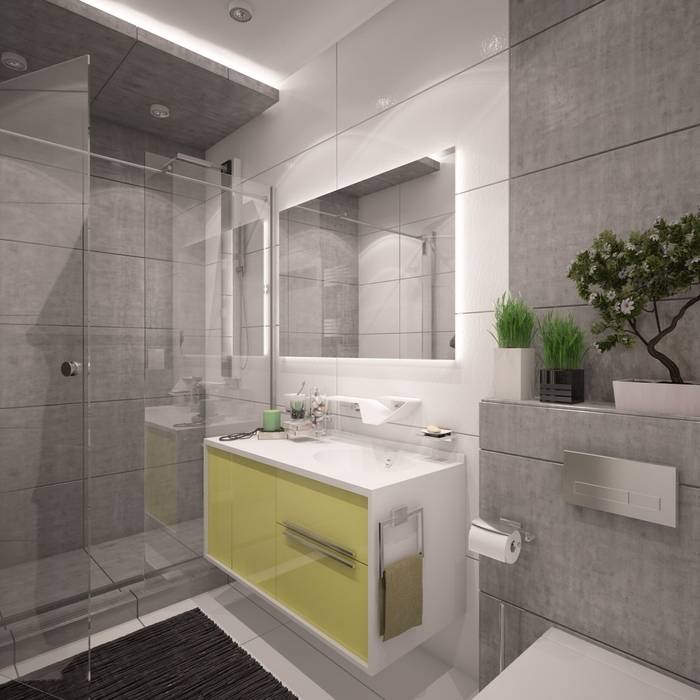 homify Minimalist bathroom