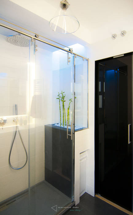 El baño de María y Rober, Emmme Studio Interiorismo Emmme Studio Interiorismo Modern bathroom