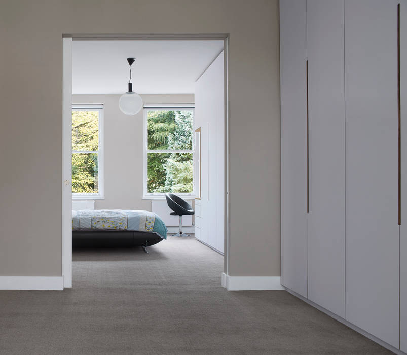 Church Crescent Bedroom Andrew Mulroy Architects Modern Bedroom