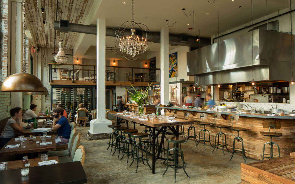 Paladar 511-An upscale pizza restaurant in New Orleans studioWTA Commercial spaces Gastronomy