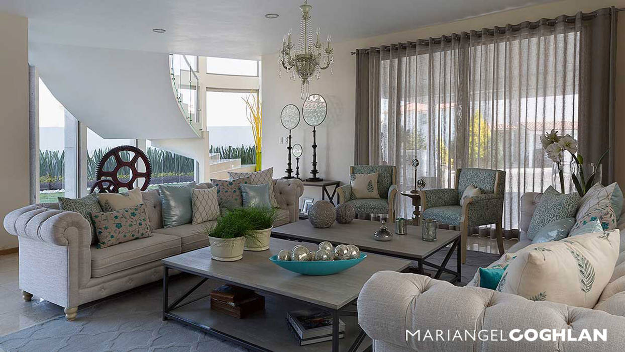 Proyecto Almendros, MARIANGEL COGHLAN MARIANGEL COGHLAN Modern Living Room