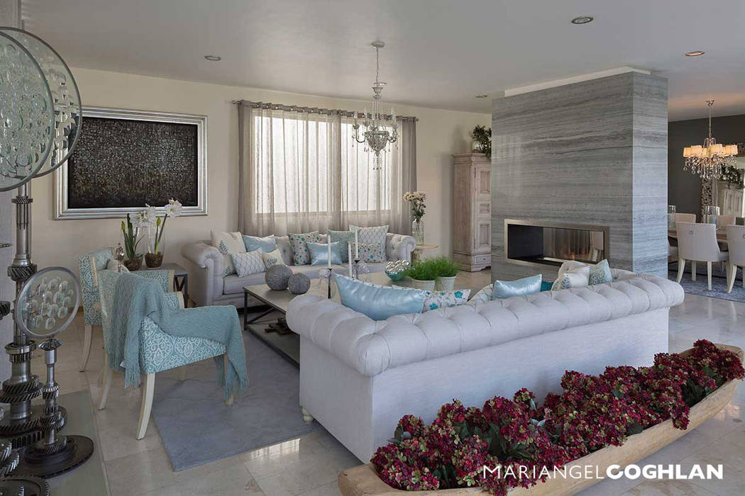 Proyecto Almendros, MARIANGEL COGHLAN MARIANGEL COGHLAN Livings de estilo moderno