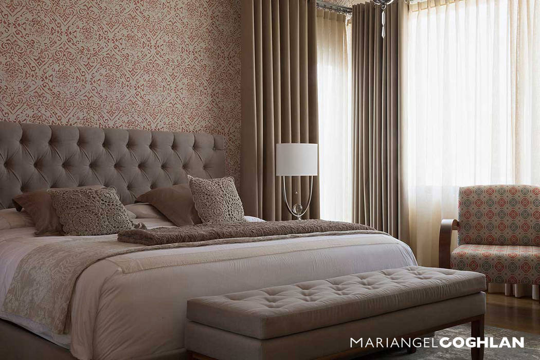 Proyecto Almendros, MARIANGEL COGHLAN MARIANGEL COGHLAN Modern style bedroom