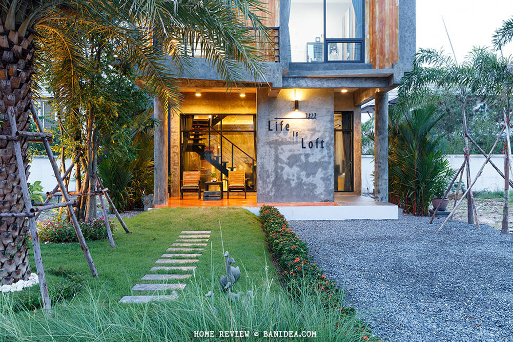 ​บ้านพักตากอากาศ ชลบุรี homify บ้านและที่อยู่อาศัย