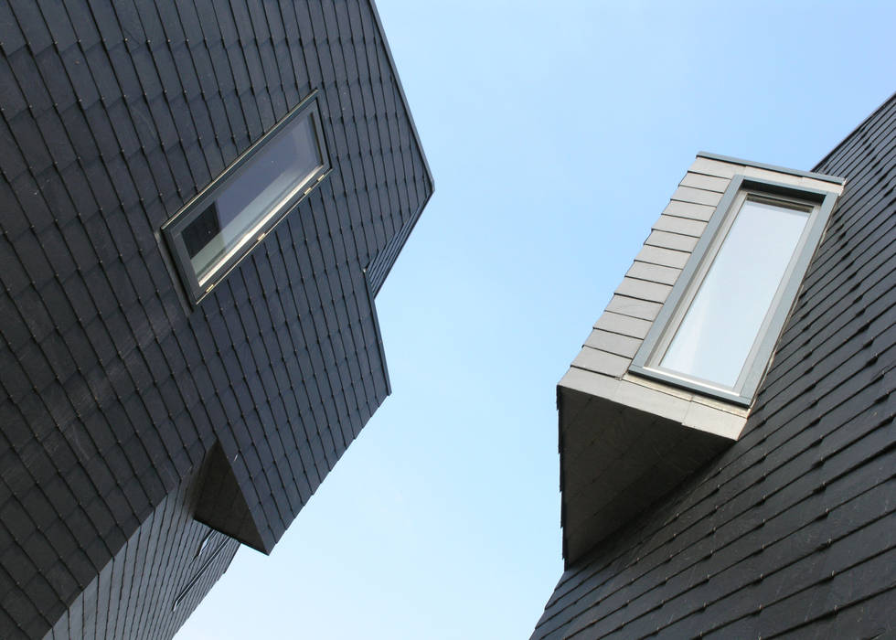 Façetvilla's IJburg, TEKTON architekten TEKTON architekten Minimalist windows & doors