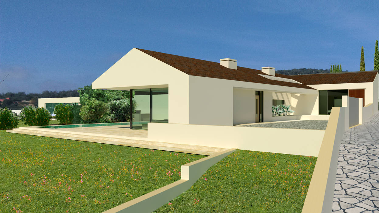 Villa Algarve Loule Portugal 37°10’N 7°59′W, J2Creators J2Creators Modern Houses