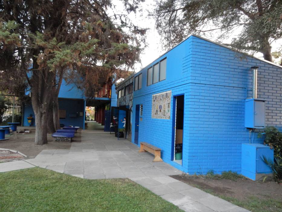 REMODELACION COLEGIO ALAMIRO, CREARCO CREARCO Espacios comerciales Ladrillos remodelacion,Escuelas