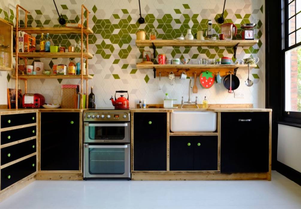 CROUCH END KITCHEN - LONDON N8, Relic Interiors kitchens and furniture Relic Interiors kitchens and furniture مطبخ