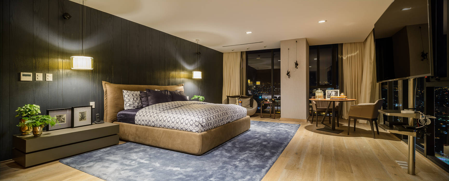 24Y, NIVEL TRES ARQUITECTURA NIVEL TRES ARQUITECTURA Kamar Tidur Modern Kayu Wood effect