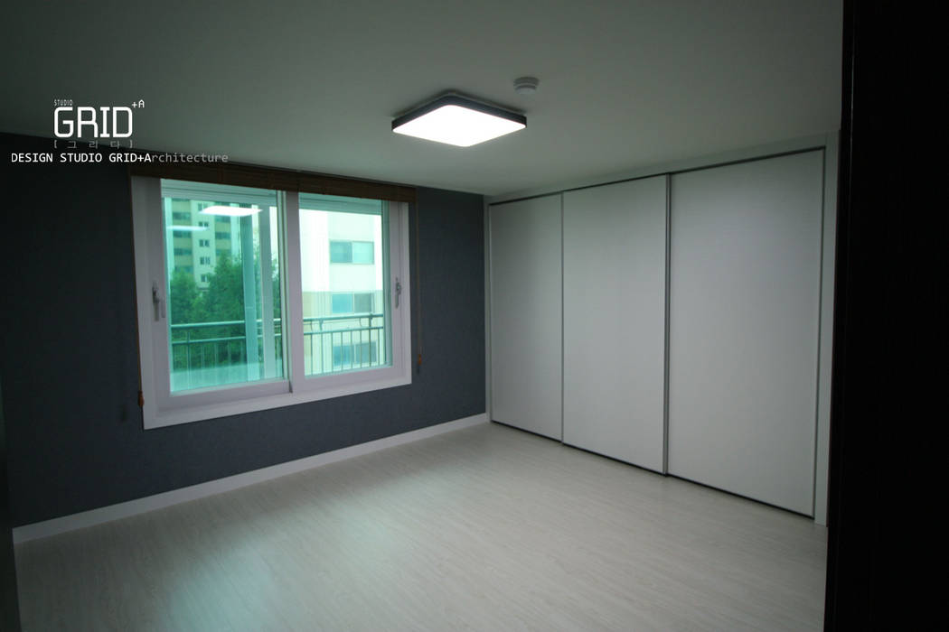 김포시 풍무동 신안아파트 32평 인테리어, Design Studio Grid+A Design Studio Grid+A Dormitorios de estilo moderno