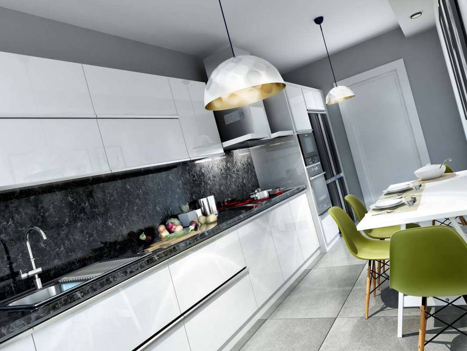 Teknoen Altındağ Konut, VERO CONCEPT MİMARLIK VERO CONCEPT MİMARLIK Cucina moderna