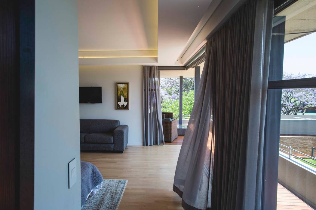 House Swart (Cameron Court Unit 1), Swart & Associates Architects Swart & Associates Architects Modern style bedroom