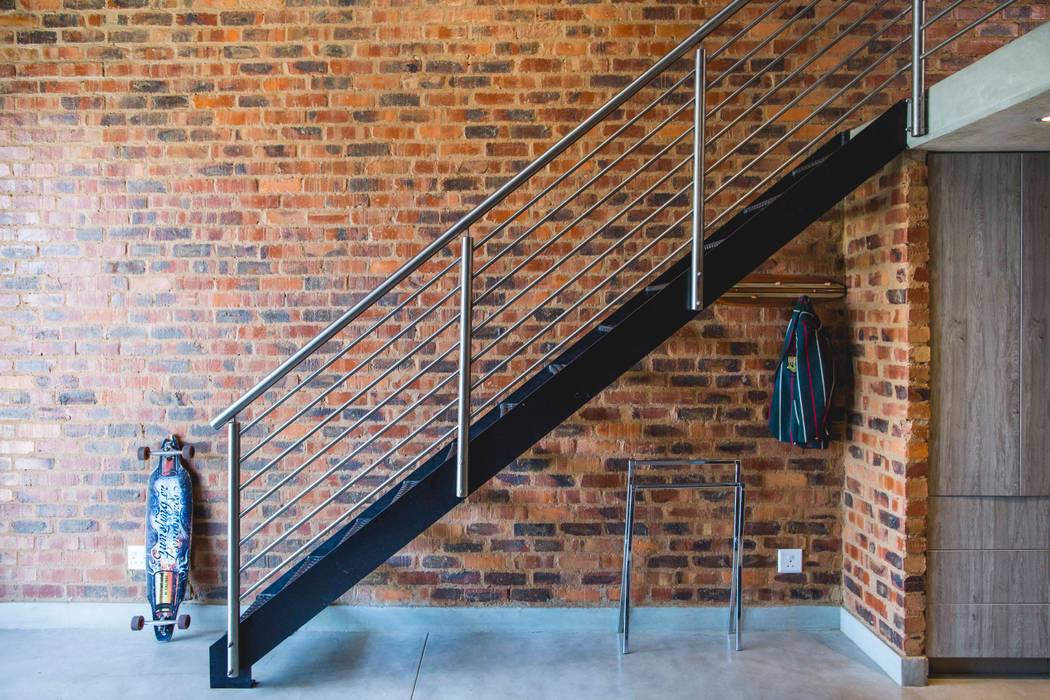 House Swart (Cameron Court Unit 1), Swart & Associates Architects Swart & Associates Architects Modern Corridor, Hallway and Staircase