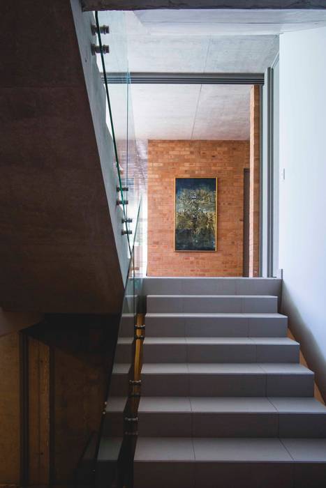 House Swart (Cameron Court Unit 1), Swart & Associates Architects Swart & Associates Architects Modern Corridor, Hallway and Staircase