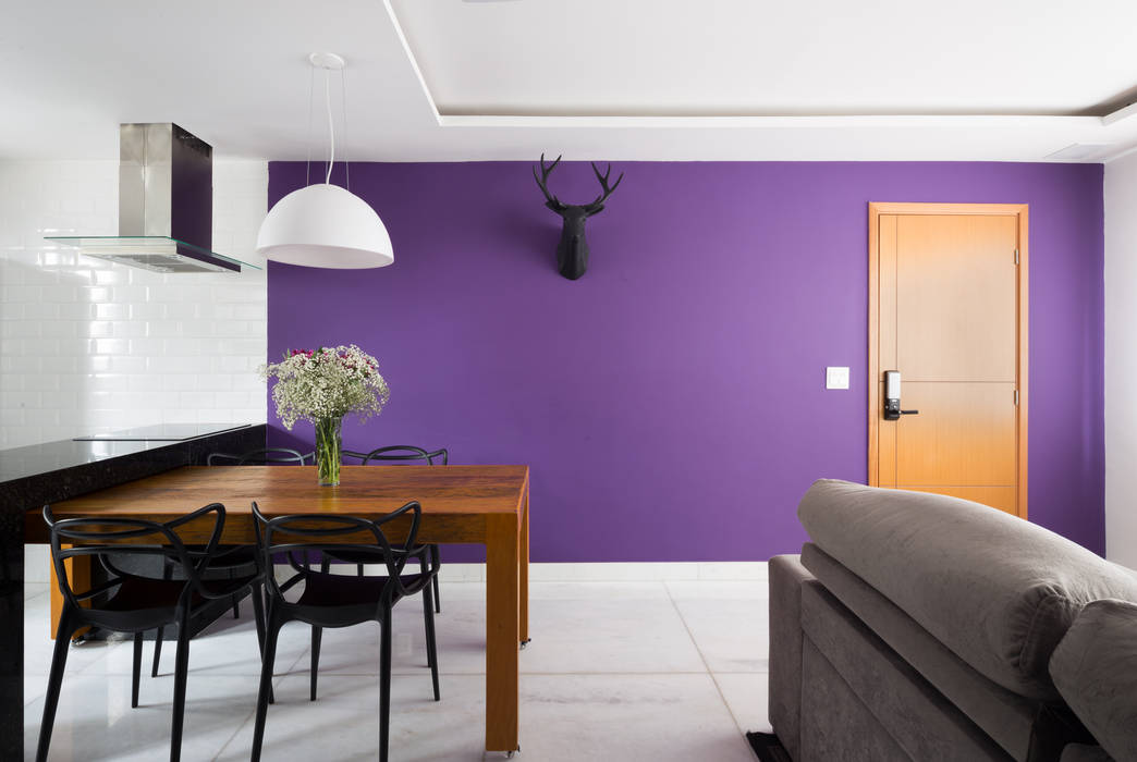 Apartamento Santa Efigênia homify Salas de estar escandinavas apartamento