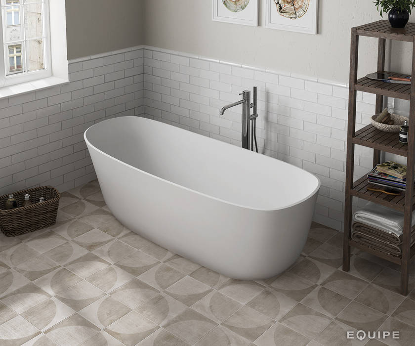 Urban, Equipe Ceramicas Equipe Ceramicas Modern bathroom Ceramic