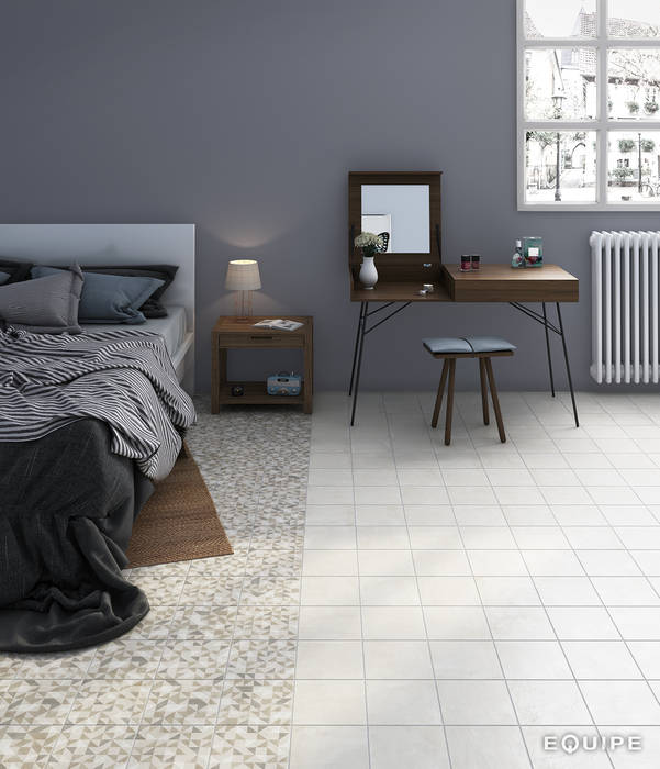 Urban Equipe Ceramicas Dormitorios de estilo mediterráneo Cerámico