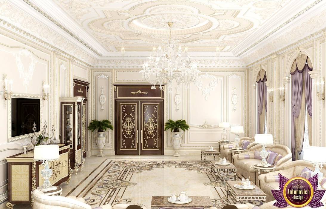 Classic style living room by luxury antonovich design classic | homify