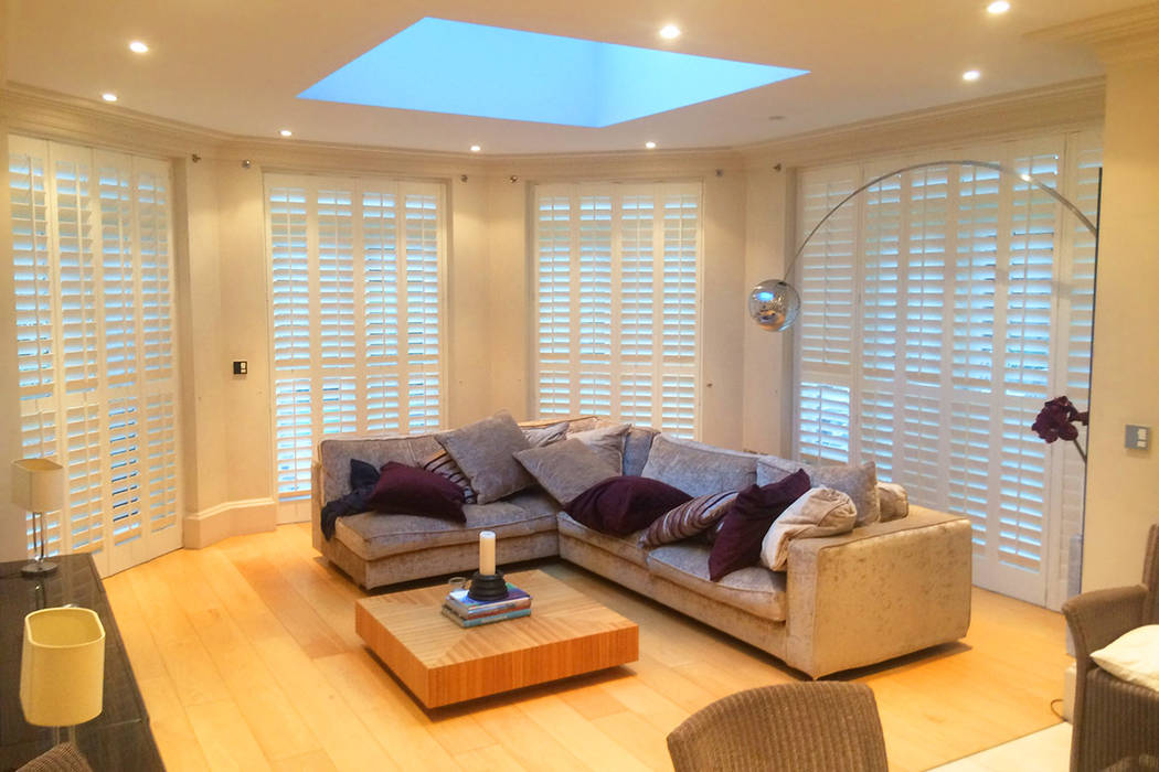 Full Height Shutters For Patio Doors Modern By Plantation