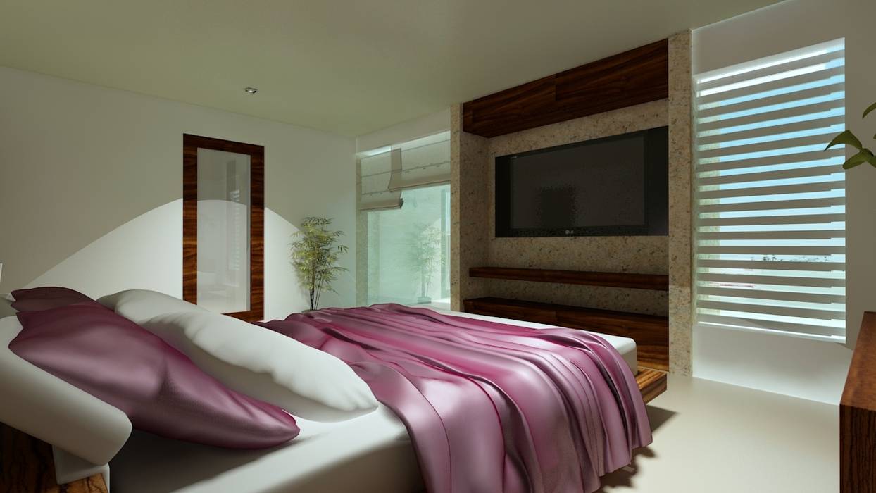 Renders Interiores, CouturierStudio CouturierStudio Modern style bedroom