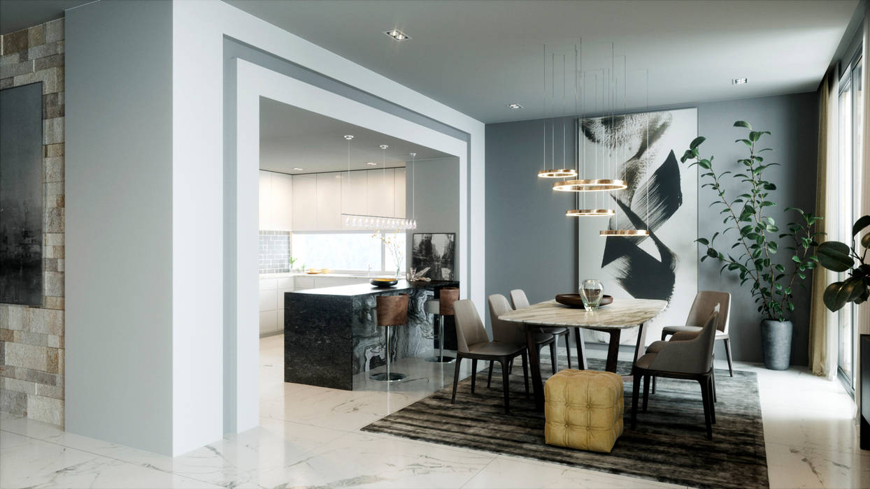 homify Modern dining room