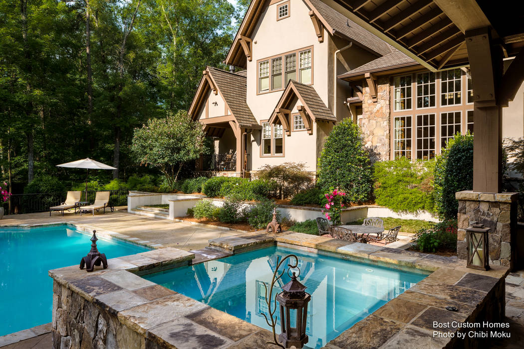 Bost Builders | High Country Craftsman | Durham, NC, Chibi Moku Architectural Films Chibi Moku Architectural Films Modern Pool Concrete