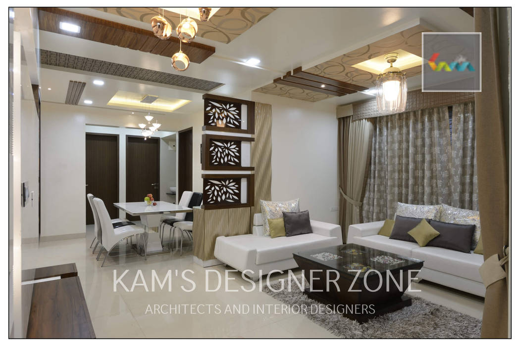 Living Room Design KAMS DESIGNER ZONE Modern living room