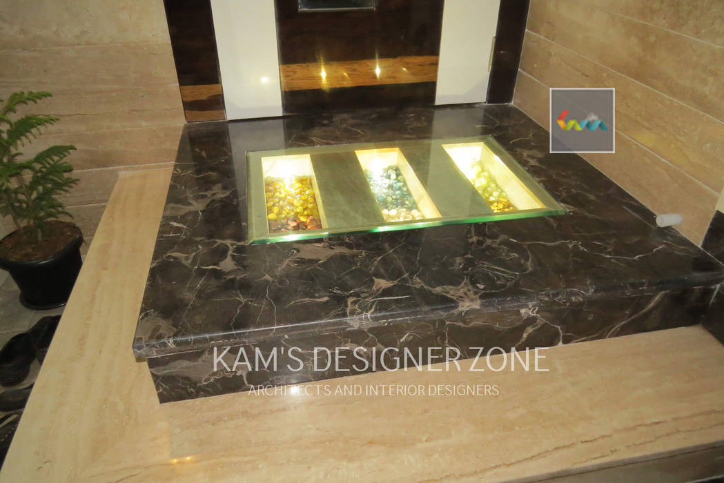 Home interior design for Mr. Aji John, KAMS DESIGNER ZONE KAMS DESIGNER ZONE Modern media room