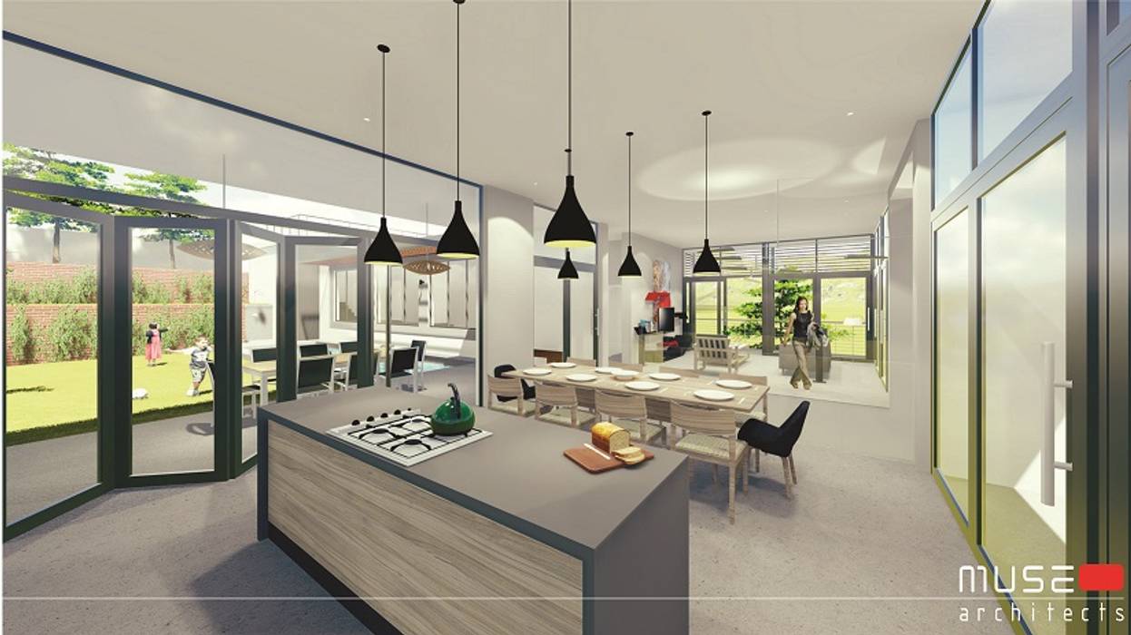 House Craanen, Muse Architects Muse Architects Modern kitchen