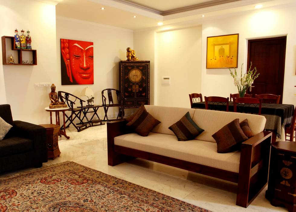An apartment in central park 1, gurgaon, stonehenge designs homify
