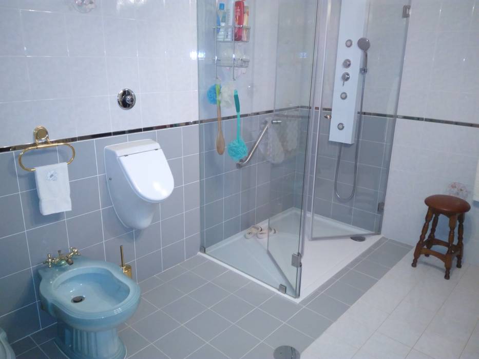 Remodelação de um WC, Canoarte, Lda Canoarte, Lda Casas de banho minimalistas