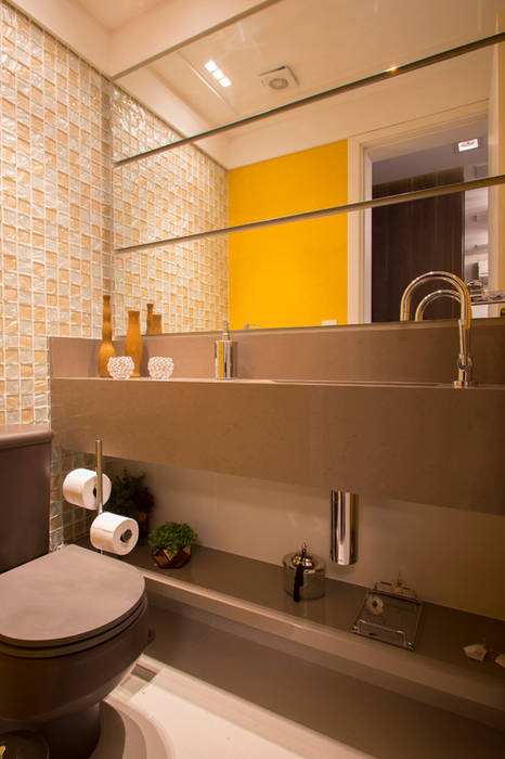 Eclectic style bathroom by Espaço Alessandra Luz Casa & Jardim Eclectic