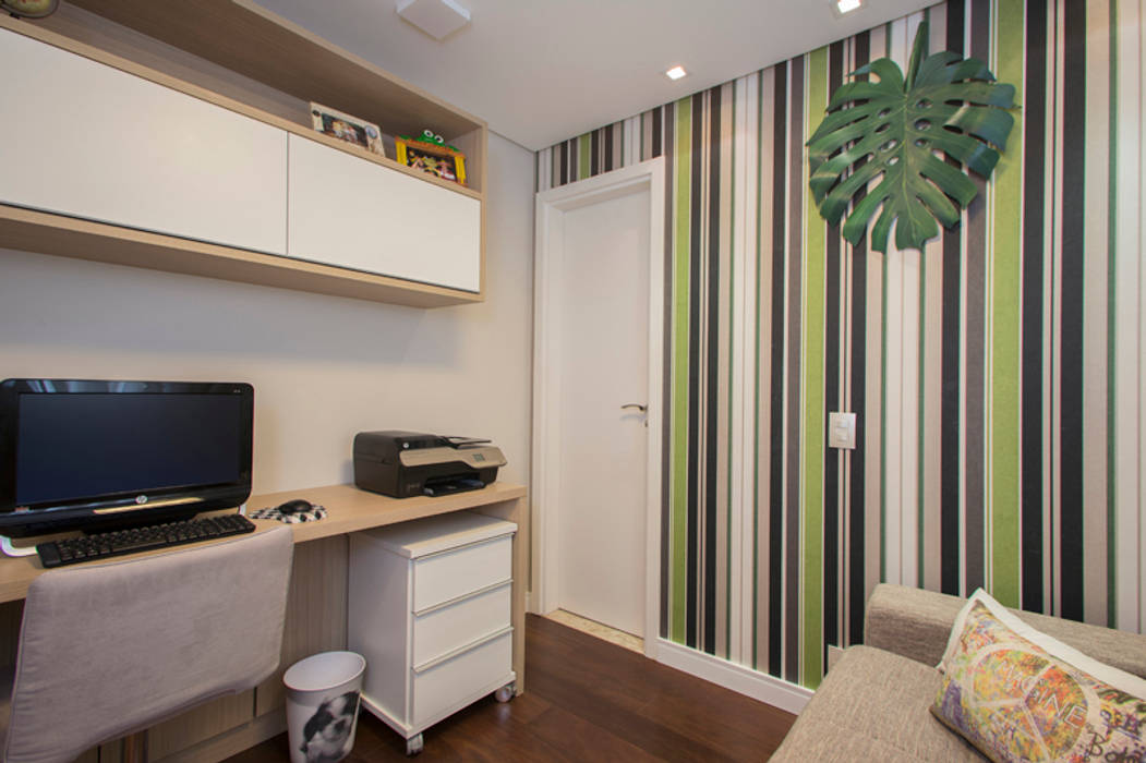 Eclectic style study/office by Espaço Alessandra Luz Casa & Jardim Eclectic