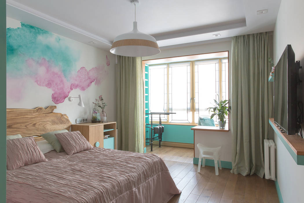 Акварель, Artcrafts Artcrafts Tropical style bedroom