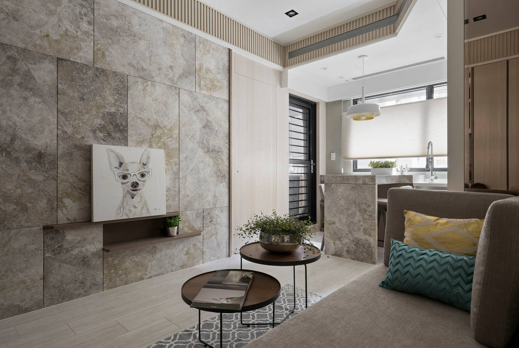 私宅-綠溢, 思為設計 SW Design 思為設計 SW Design Living room