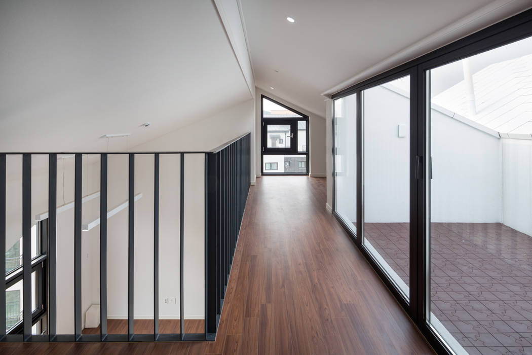 파주시 운정신도시 점포주택, studio origin studio origin Modern style balcony, porch & terrace