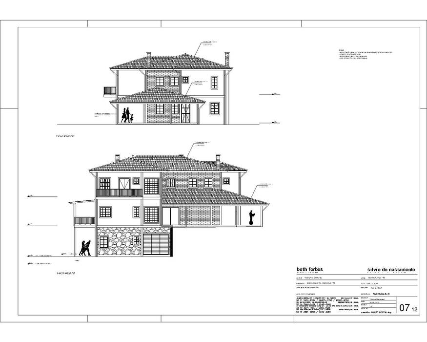 Projeto e Obra Residência Venâncios, Studio + Arquitetura e Urbanismo Studio + Arquitetura e Urbanismo Maisons coloniales Bois Effet bois