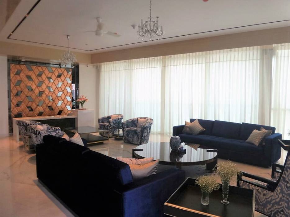 Living & Bar bhatia.jyoti Eclectic style living room
