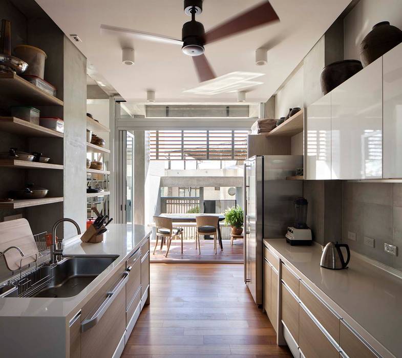 透 前置建築 Preposition Architecture Modern style kitchen