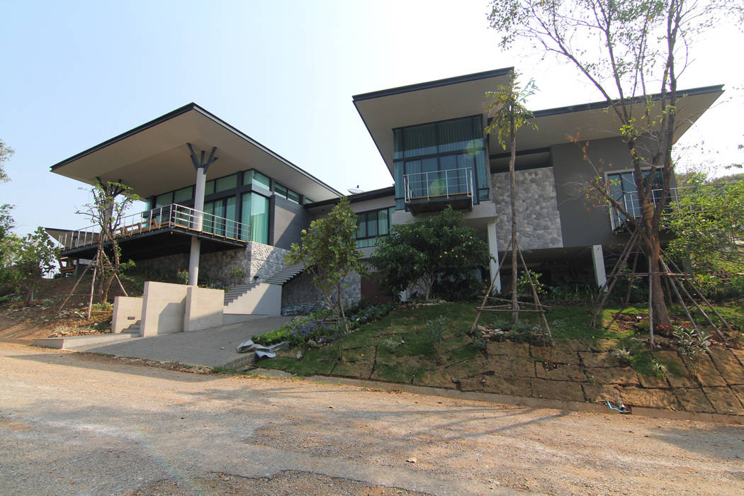 Khao Yai Hideaway, Flexiplan Flexiplan สวนภายใน ตกแต่งภายใน