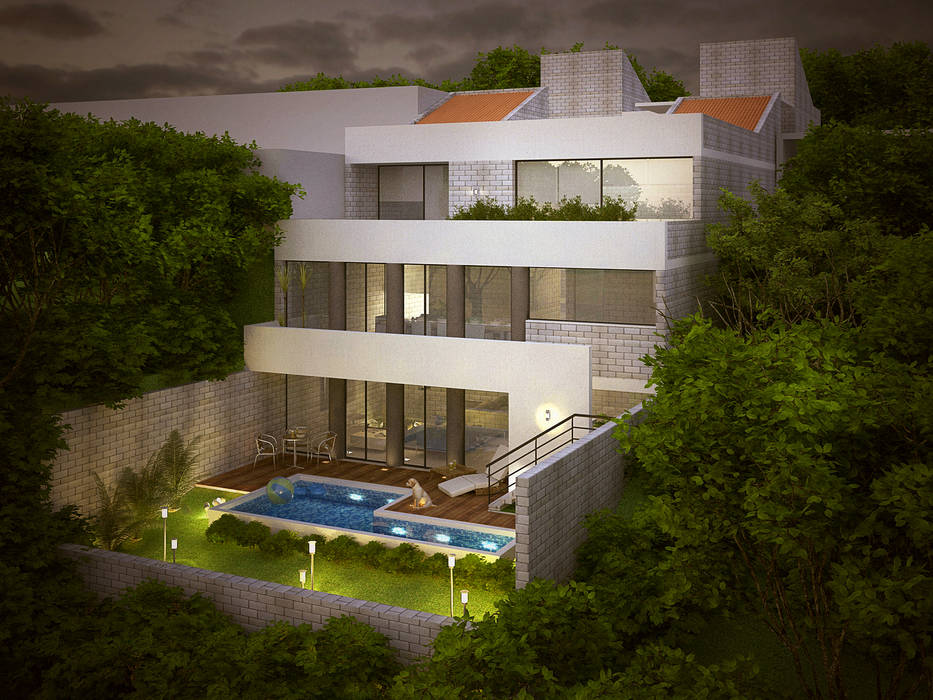 VIVIENDA, Elementum Arquitectos SAS Elementum Arquitectos SAS Casas modernas