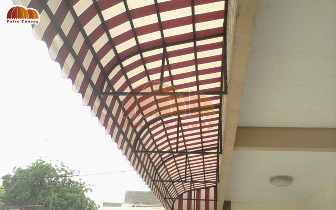 Canopy Kain Sunbrella Putra Canopy Balkon, Beranda & Teras Klasik Tekstil Amber/Gold canopy kain,canopy,awning,awning kain,sunbrella,teras,gongsol,balkon,Accessories & decoration
