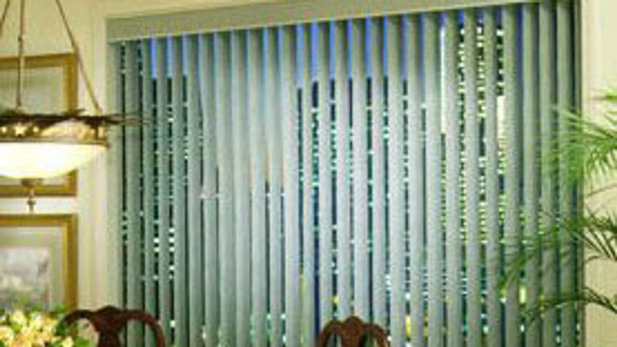 ​Vertical Blind Putra Canopy Pintu & Jendela Modern Bahan Sintetis Brown ​Vertical Blind,jendela,rumah,kantor,interior,Blinds & shutters